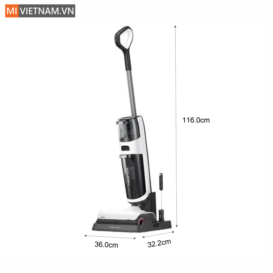 M&aacute;y H&uacute;t Bụi Lau Nh&agrave; Ướt V&agrave; Kh&ocirc; Roborock Dyad Pro