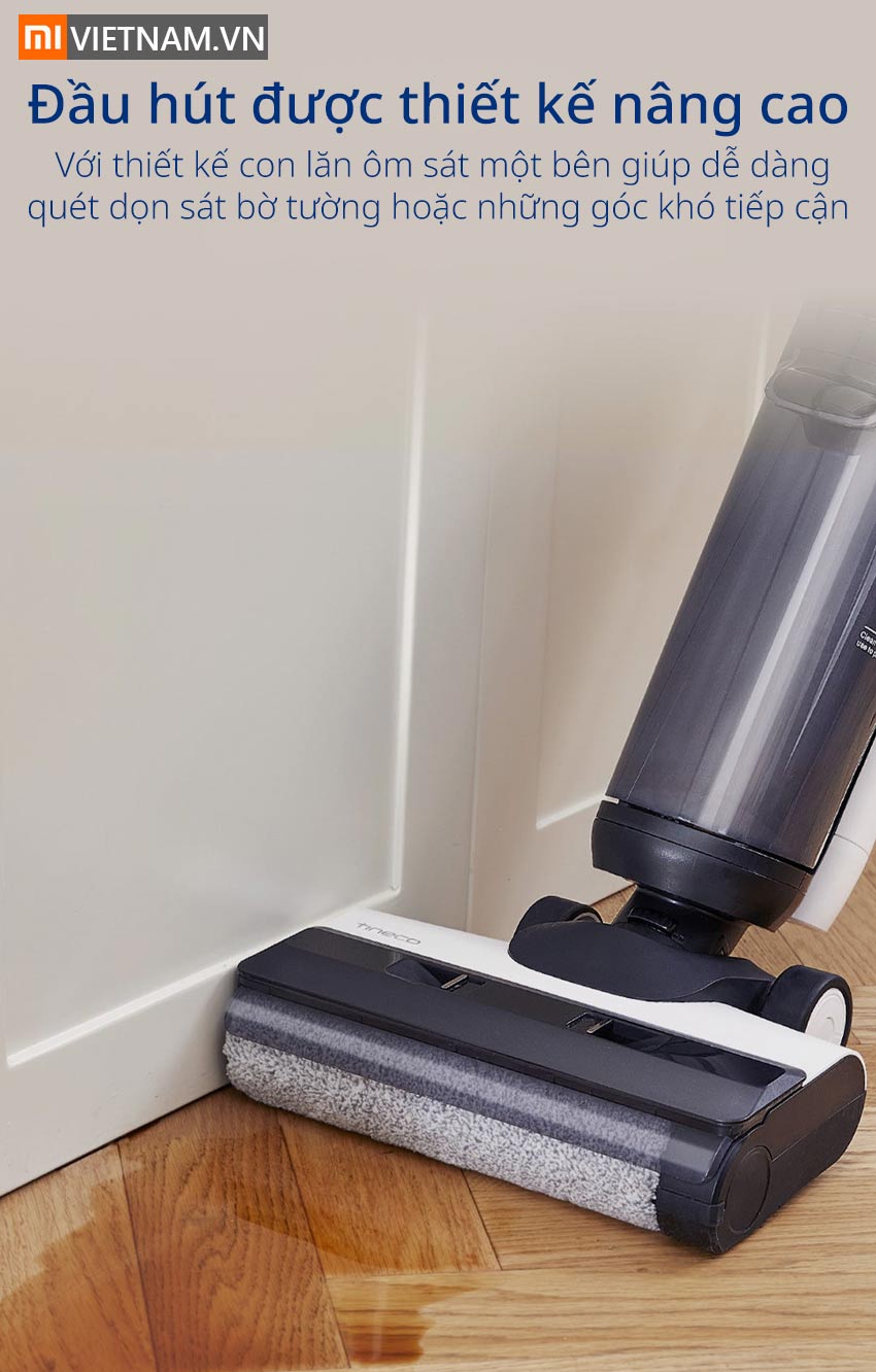 mivietnam may hut bui lau nha uot va kho thong minh tineco floor one s508