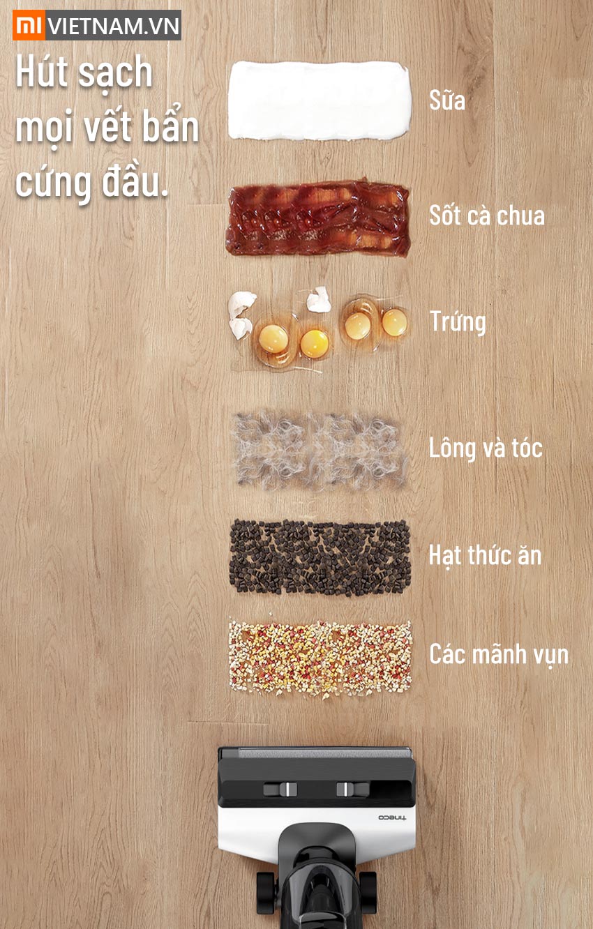 mivietnam may hut bui lau nha uot va kho thong minh tineco floor one s503