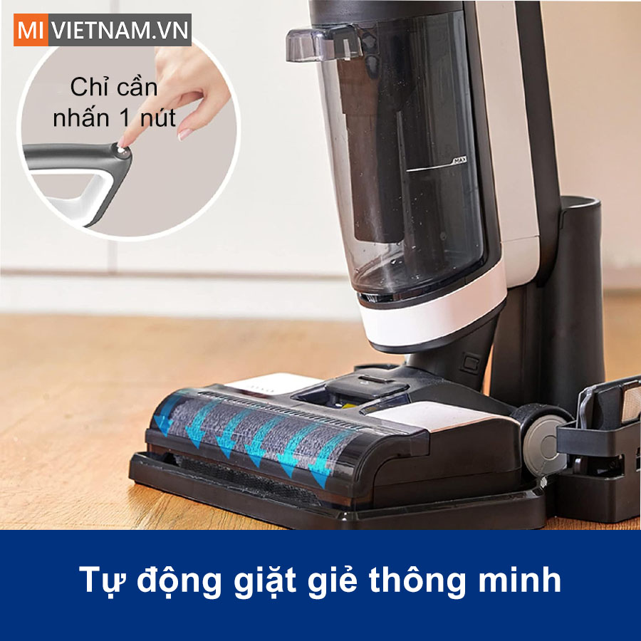 Tự động giặt con lăn lau nh&agrave; th&ocirc;ng minh