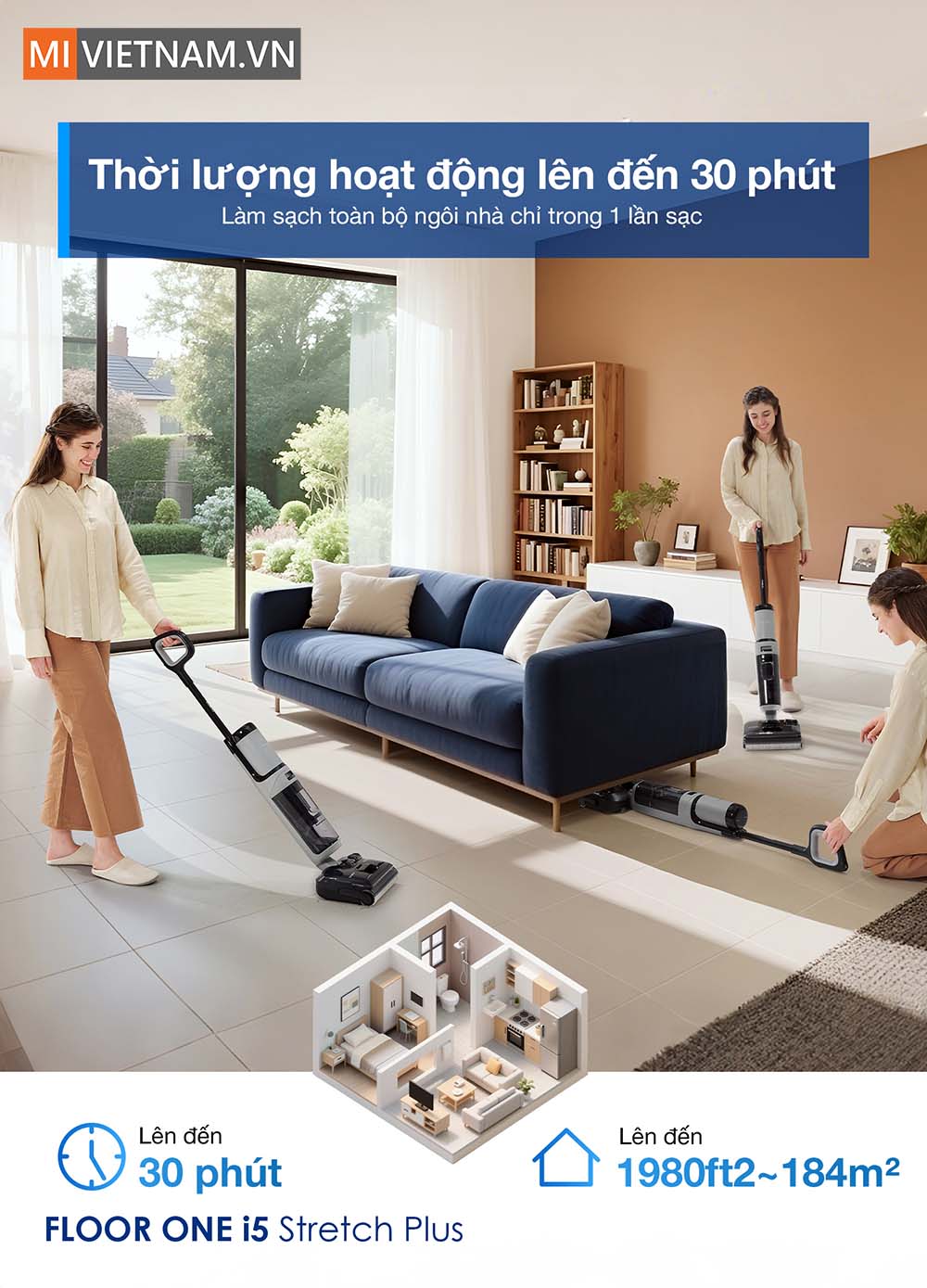 Tineco Floor One i5 Stretch Plus