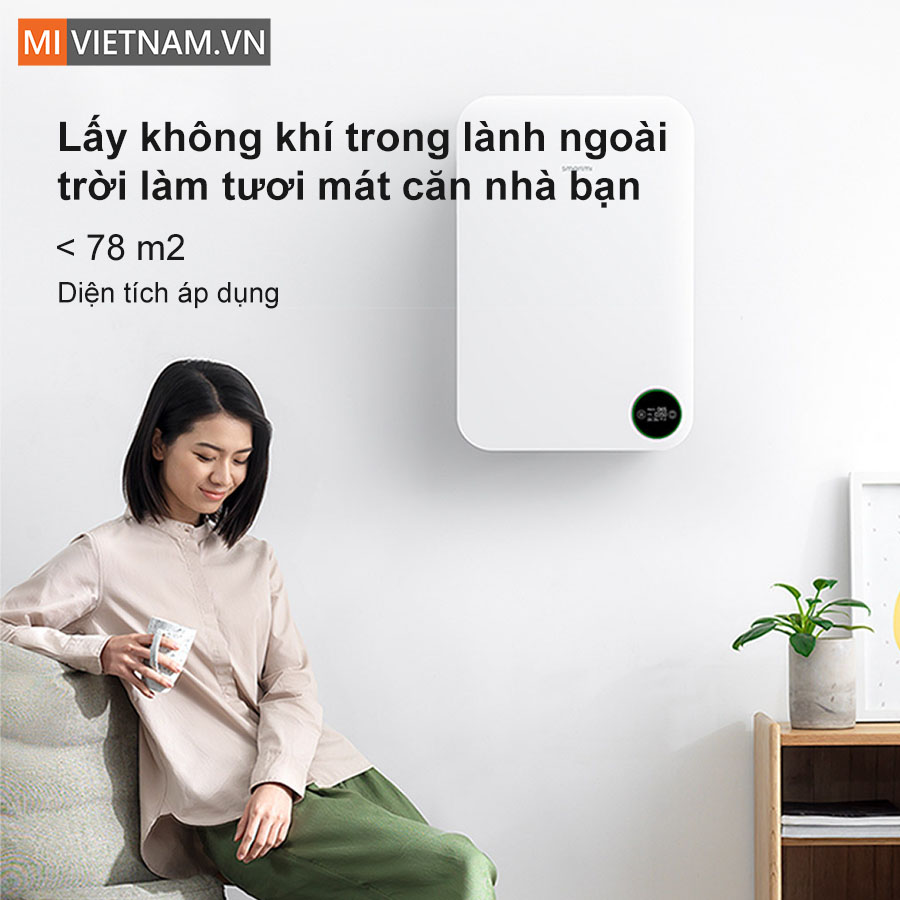 Máy Lấy Gió Ngoài Smartmi Purifier - Hàng Chính Hãng 4 Máy Lấy Gió Ngoài SmartMi Purifier