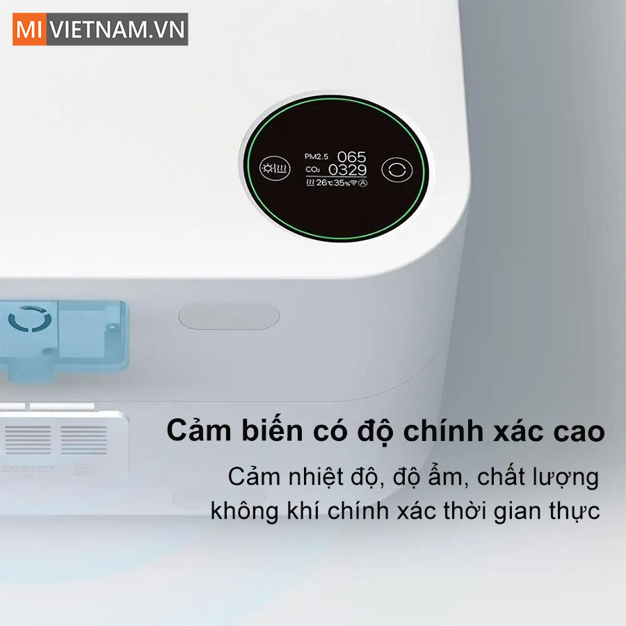Máy Lấy Gió Ngoài Smartmi Purifier - Hàng Chính Hãng 9 cảm biến có độ chính xác cao