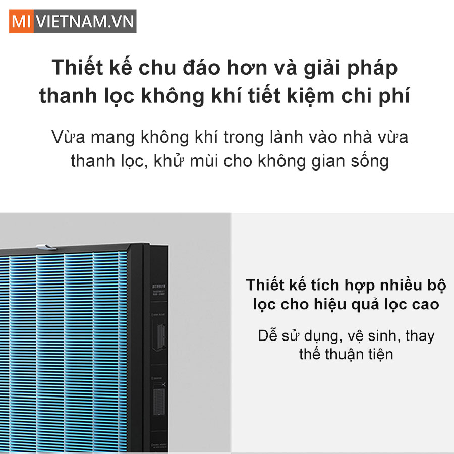 Máy Lấy Gió Ngoài Smartmi Purifier - Hàng Chính Hãng 13 Máy Lấy Gió Ngoài Smartmi Purifier
