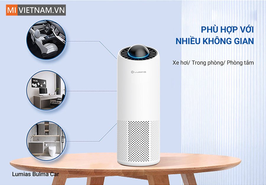 Máy lọc không khí ô tô Lumias Bulma Car - Hàng Chính Hãng 6 Máy lọc không khí ô tô Lumias Bulma Car