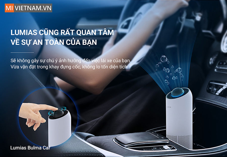 Máy lọc không khí ô tô Lumias Bulma Car - Hàng Chính Hãng 3 Máy lọc không khí ô tô Lumias Bulma Car