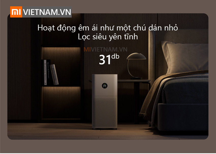 Hoạt động &ecirc;m &aacute;i | Mi Air Purifier 3C