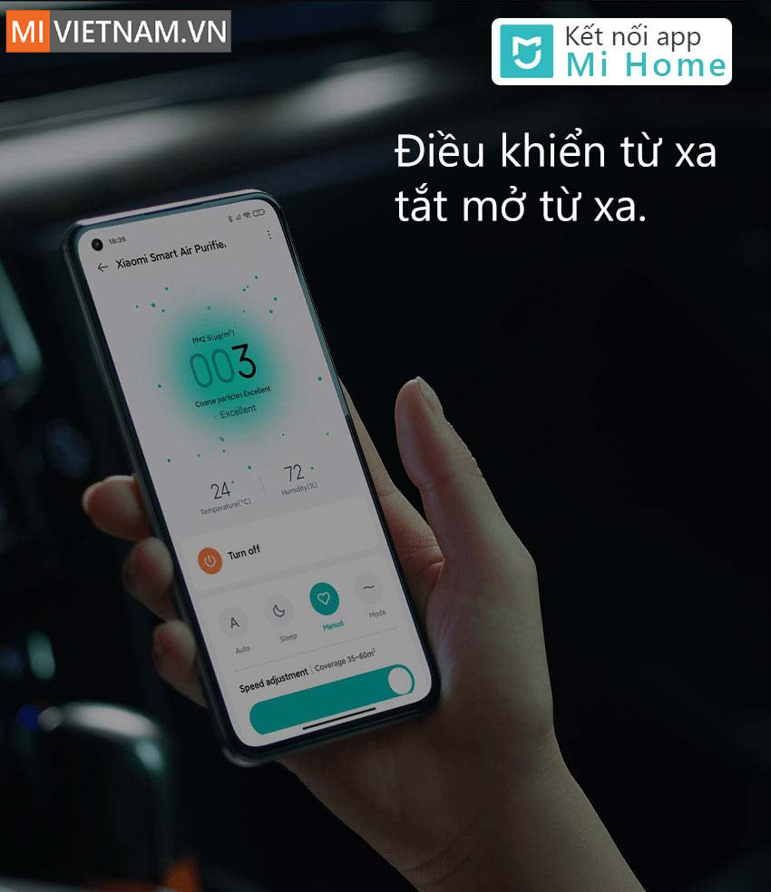 Kết nối app Mi Home điều khiển từ xa
