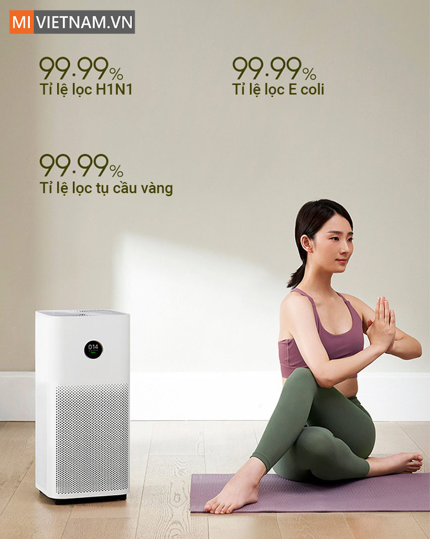M&aacute;y Lọc Kh&ocirc;ng Kh&iacute; Xiaomi Mi Air Purifier 4