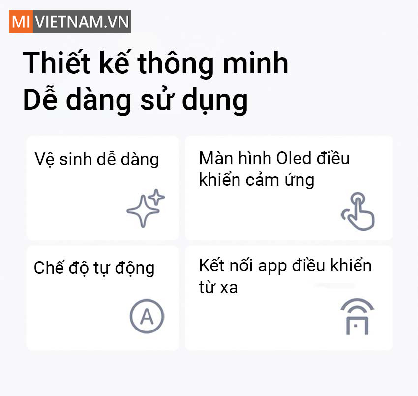 Thiết kế th&ocirc;ng minh v&agrave; dễ d&agrave;ng sử dụng