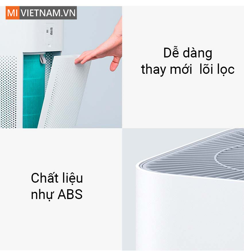 Dễ d&agrave;ng thay mới l&otilde;i lọc