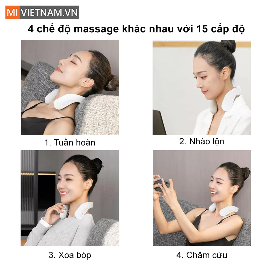 Máy Massage Cổ Jeeback G20 - Hàng Chính Hãng 5 Massage Cổ Jeeback G20