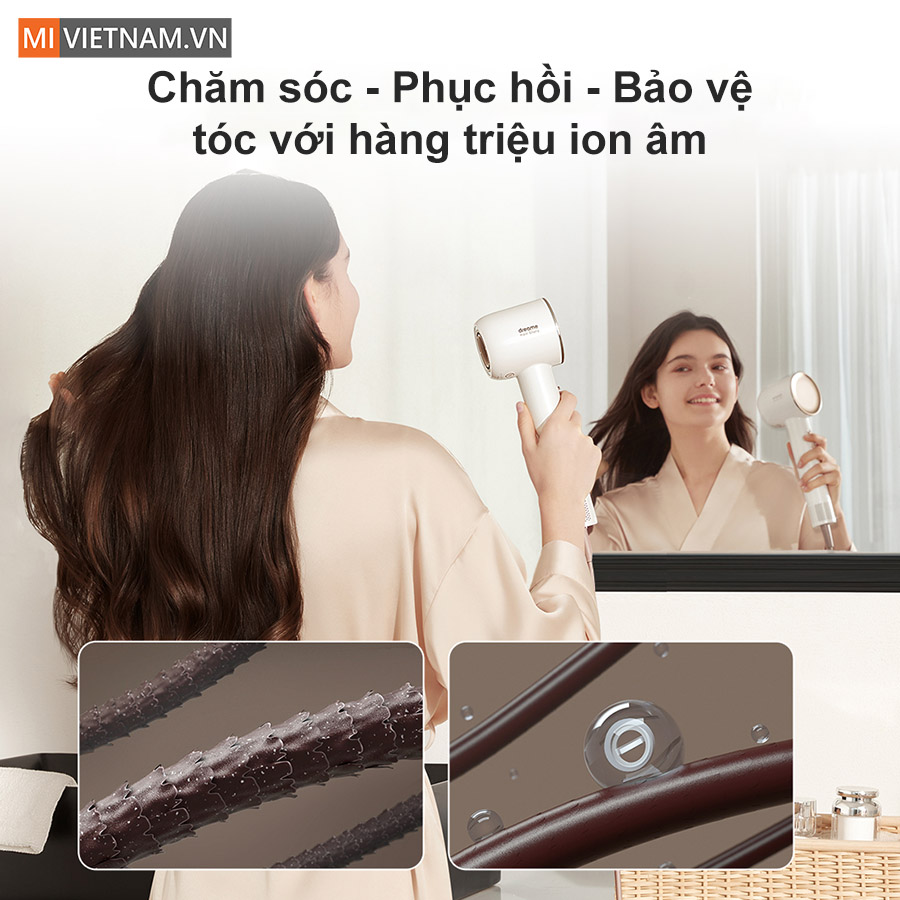 M&aacute;y sấy t&oacute;c dreame hair glory