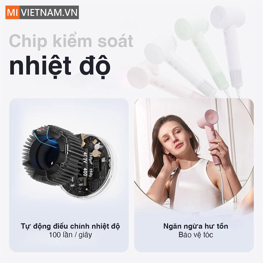 M&aacute;y sấy t&oacute;c ion tốc độ cao Laifen SE