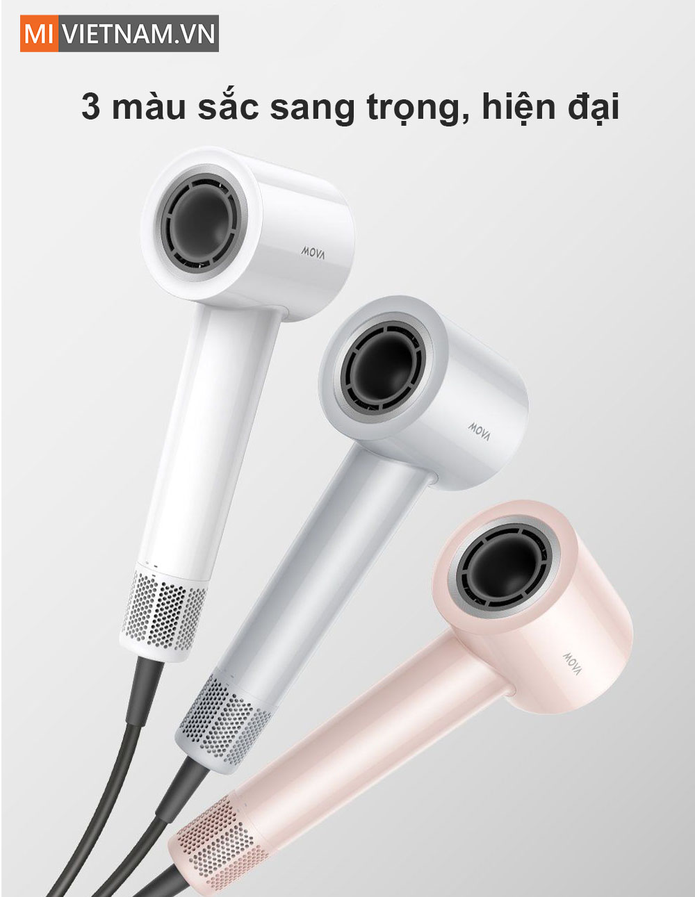 M&aacute;y sấy t&oacute;c tốc độ cao Mova Turbo