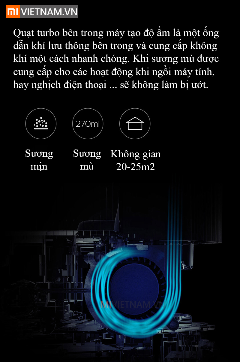 Máy tạo độ ẩm Deerma DEM-SJS600 11 MIVIETNAM-MAY-TAO-DO-TAM-XIAOMI-DEERMA-SJS600