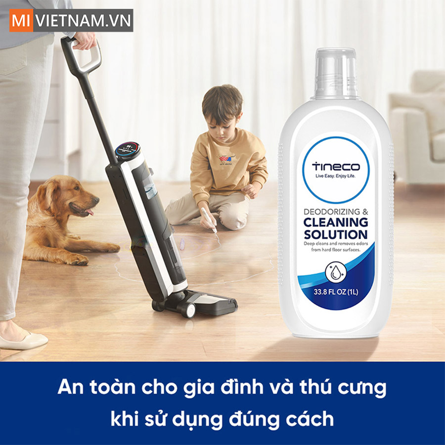 Nước lau s&agrave;n d&ugrave;ng cho m&aacute;y h&uacute;t bụi lau nh&agrave; Tineco