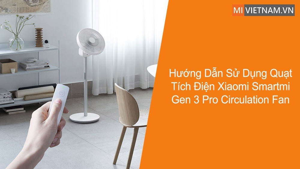 Quạt t&iacute;ch điện Xiaomi Smart Mi Gen 3 Pro