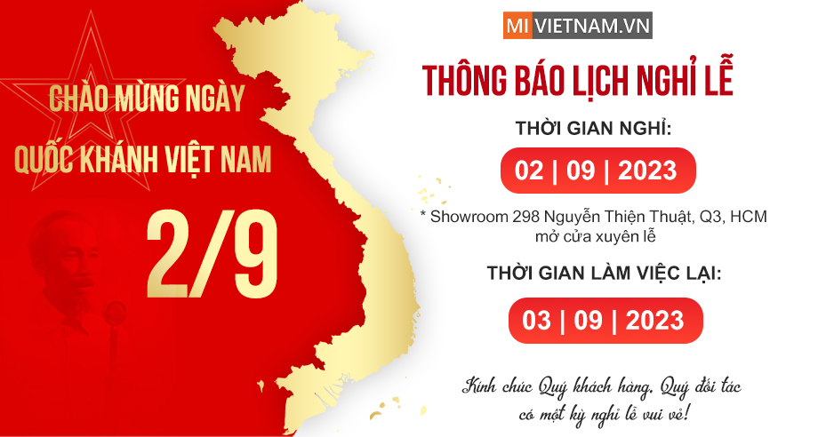 Lịch nghỉ lễ 2.9.2023