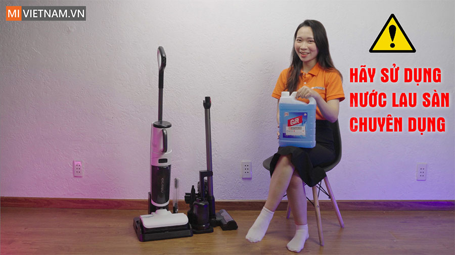 Lưu &yacute; khi sử dụng nước lau s&agrave;n