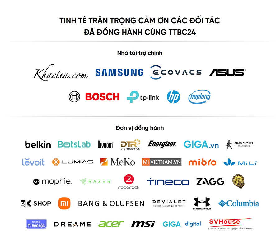 Mi Việt Nam đồng hành cùng Tinh Tế Bình Chọn 2024 1 Sự đồng hành của Mi Việt Nam tại Tinh Tế Bình Chọn 2024