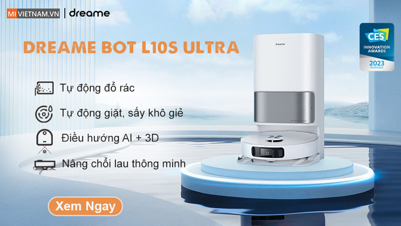 5 Sai Lầm Nghiêm Trọng Mà 90% Khách Hàng Gặp Phải Khi Chọn Mua Robot Hút Bụi 7 mivietnam banner dreame l10s ultra 1