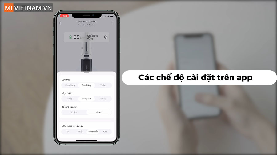 C&aacute;c chế độ c&agrave;i đặt