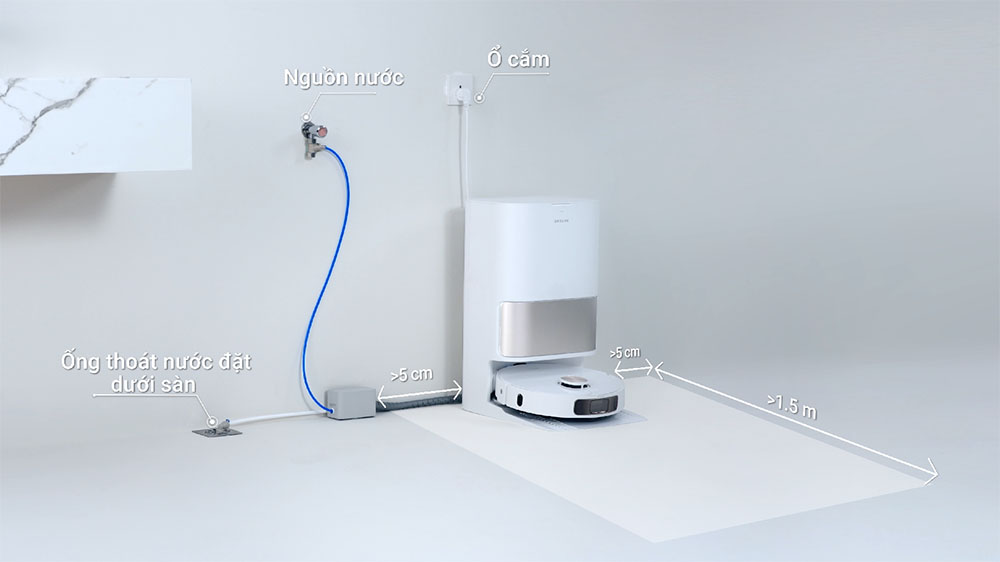 Hướng dẫn lắp đặt bộ bơm xả chi tiết