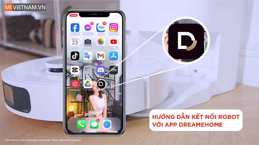 Hướng dẫn sử dụng robot hút bụi lau nhà Dreame L10 Prime 4 Hướng dẫn kết nối Robot Dreame L10 Prime với app