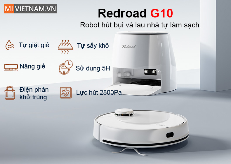 5 Sai Lầm Nghiêm Trọng Mà 90% Khách Hàng Gặp Phải Khi Chọn Mua Robot Hút Bụi 8 RedRoad G10 1 copy