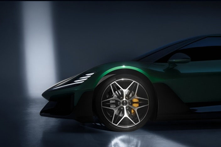 Dreame hé lộ siêu xe điện 1.000 mã lực trước thềm CES 2026 2 Thiết kế khí động học