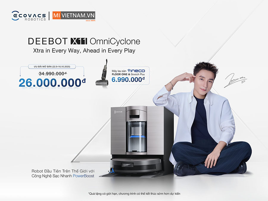 Mua ngay Ecovacs Deebot X11 Series tại Mi Việt Nam