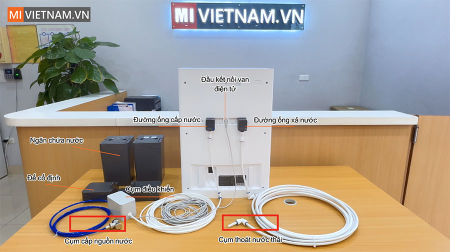 Bộ bơm xả tự động cho Dreame L20 Ultra
