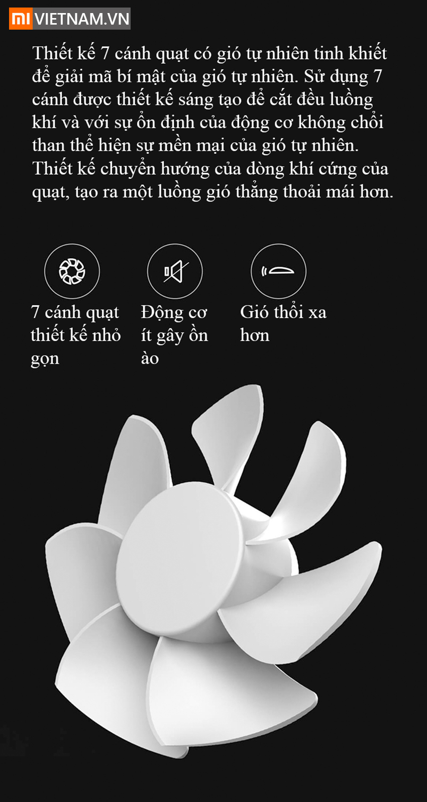 Quạt cầm tay Xiaomi VH 4 MIVIETNAM-QUAT-CAM-TAY-XIAOMI-VH