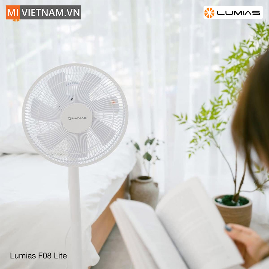 Quạt cây Lumias F08 Lite - Remote điều khiển, 4 cấp độ gió 5 Quạt cây Lumias F08 Lite