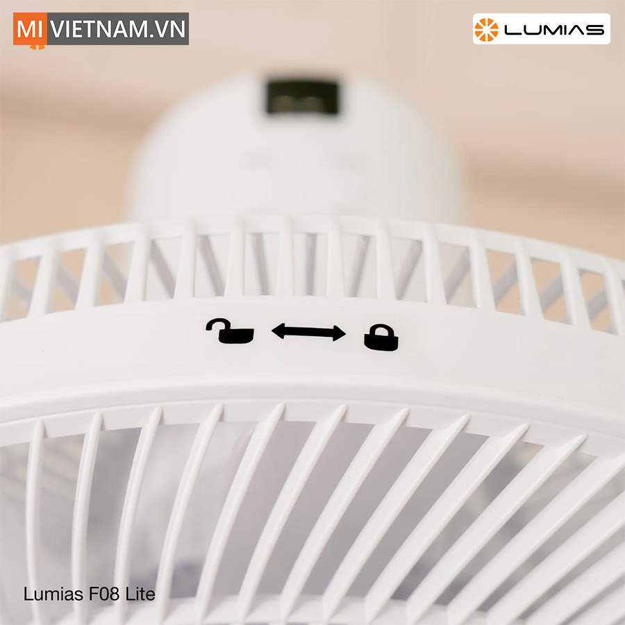 Quạt cây Lumias F08 Lite - Remote điều khiển, 4 cấp độ gió 3 Quạt cây Lumias F08 Lite