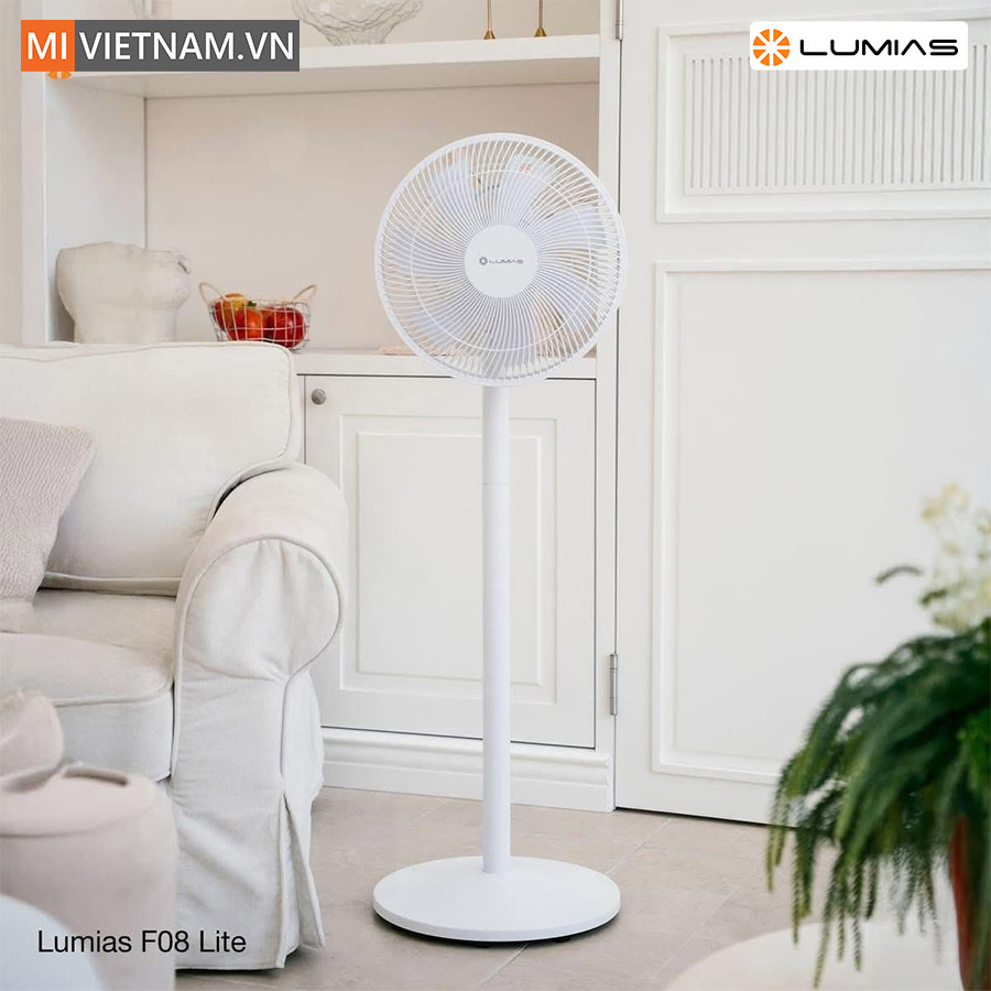 Quạt cây Lumias F08 Lite - Remote điều khiển, 4 cấp độ gió 2 Quạt cây Lumias F08 Lite