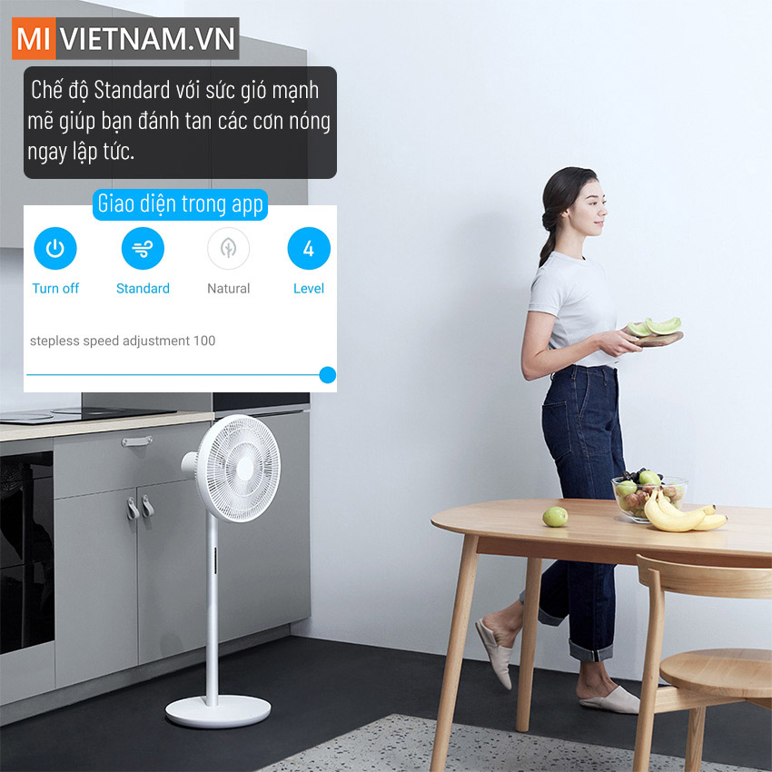 Quạt Điện Thông Minh Xiaomi Smartmi Fan Gen 3 - Hàng Công Ty, Bản Quốc Tế 10 Quạt Điện Thông Minh Xiaomi Smartmi Fan Gen 3