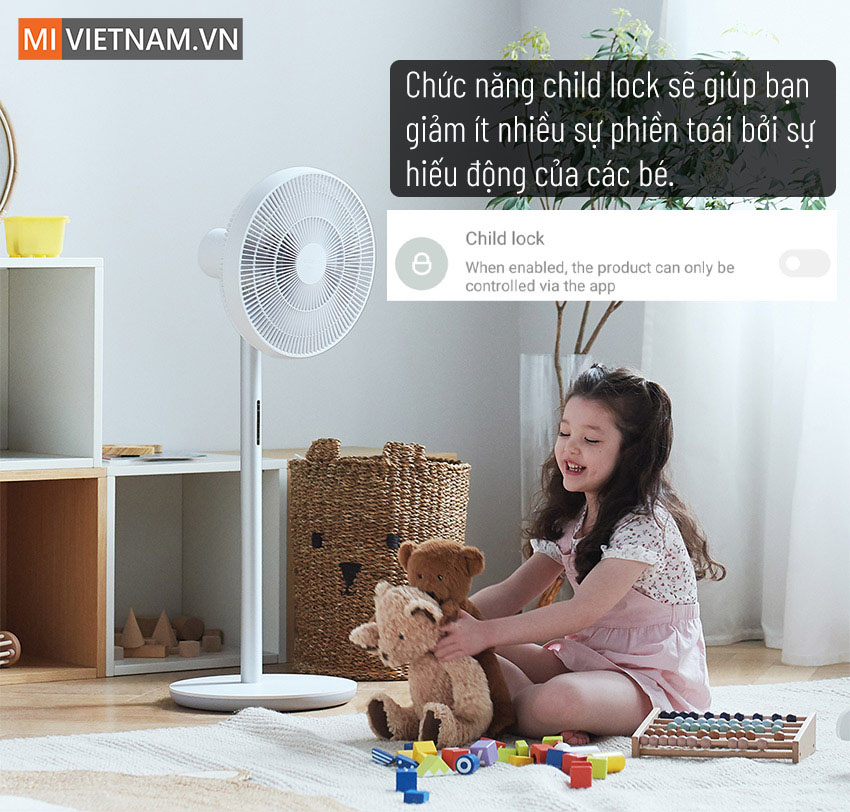 Quạt Điện Thông Minh Xiaomi Smartmi Fan Gen 3 - Hàng Công Ty, Bản Quốc Tế 13 Quạt Điện Thông Minh Xiaomi Smartmi Fan Gen 3