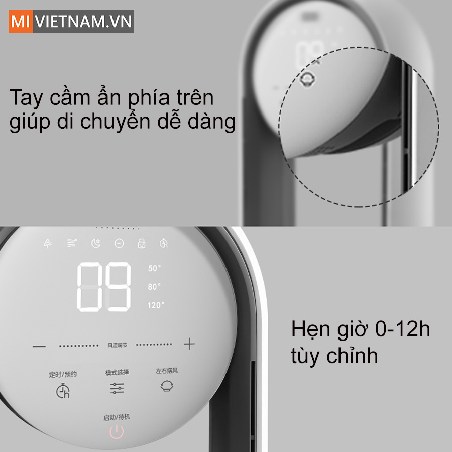 Quạt kh&ocirc;ng c&aacute;nh Keheal A4 Pro