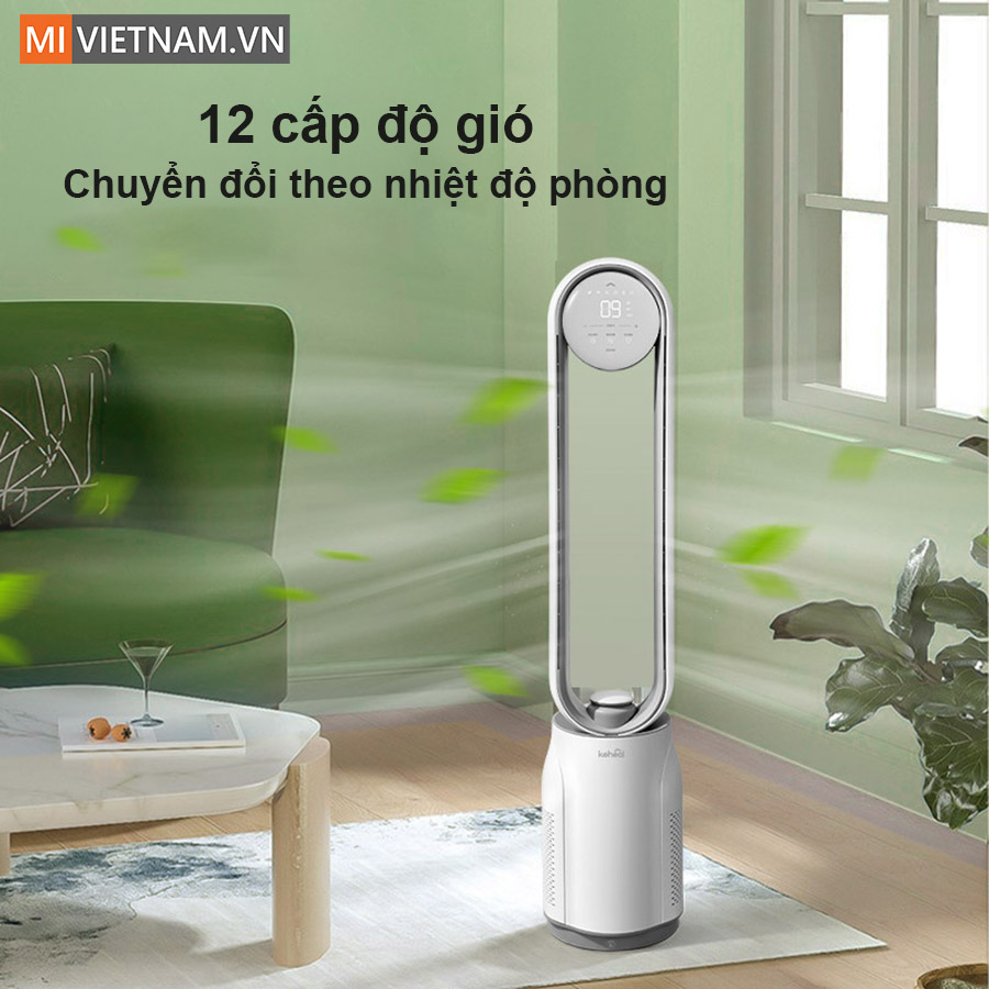 Quạt Không Cánh Keheal A4 12 trang bị 12 cấp độ gió