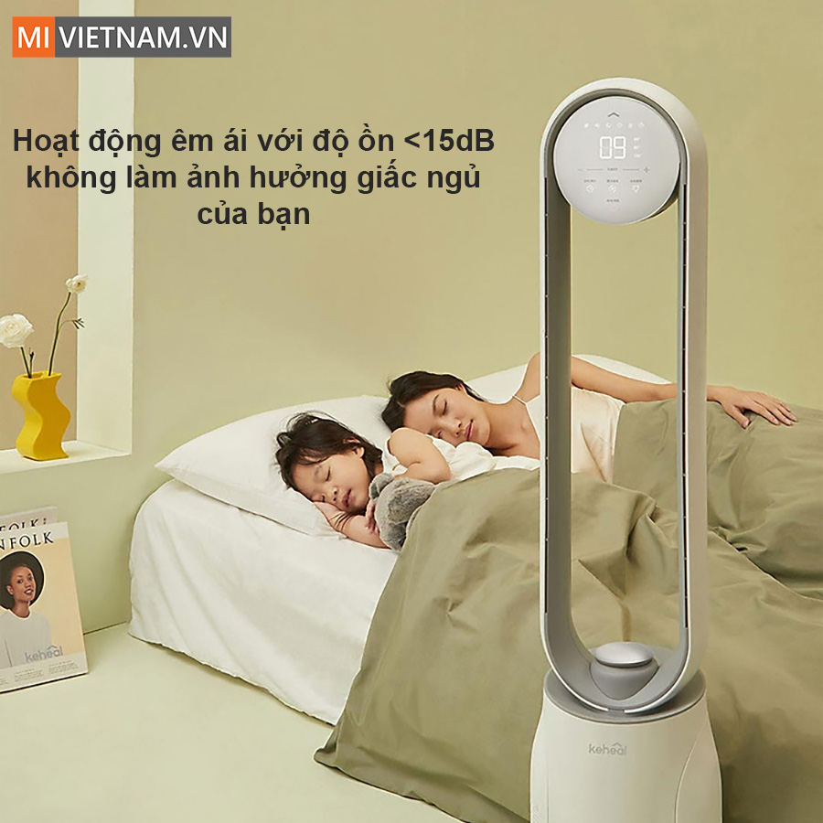 Quạt Không Cánh Keheal A4 13 Độ ồn thấp <15dB