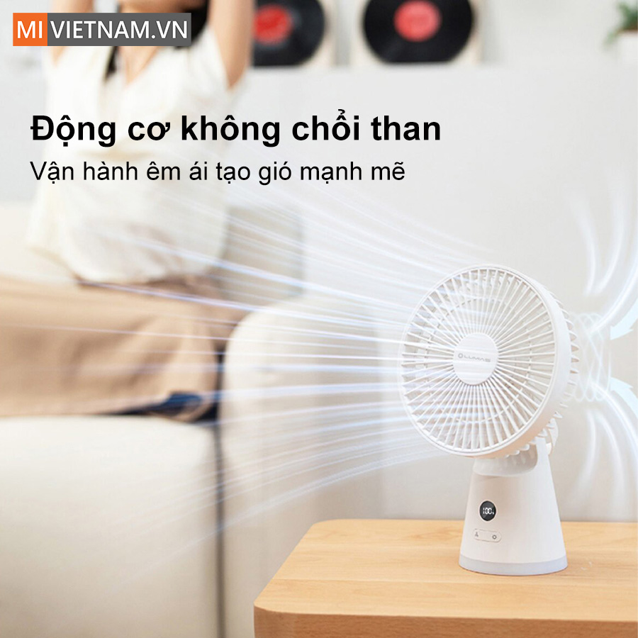 Quạt tích điện để bàn LUMIAS LM-36F - Hàng Chính Hãng 6 quạt tích điện để bàn Lumias LM-36F