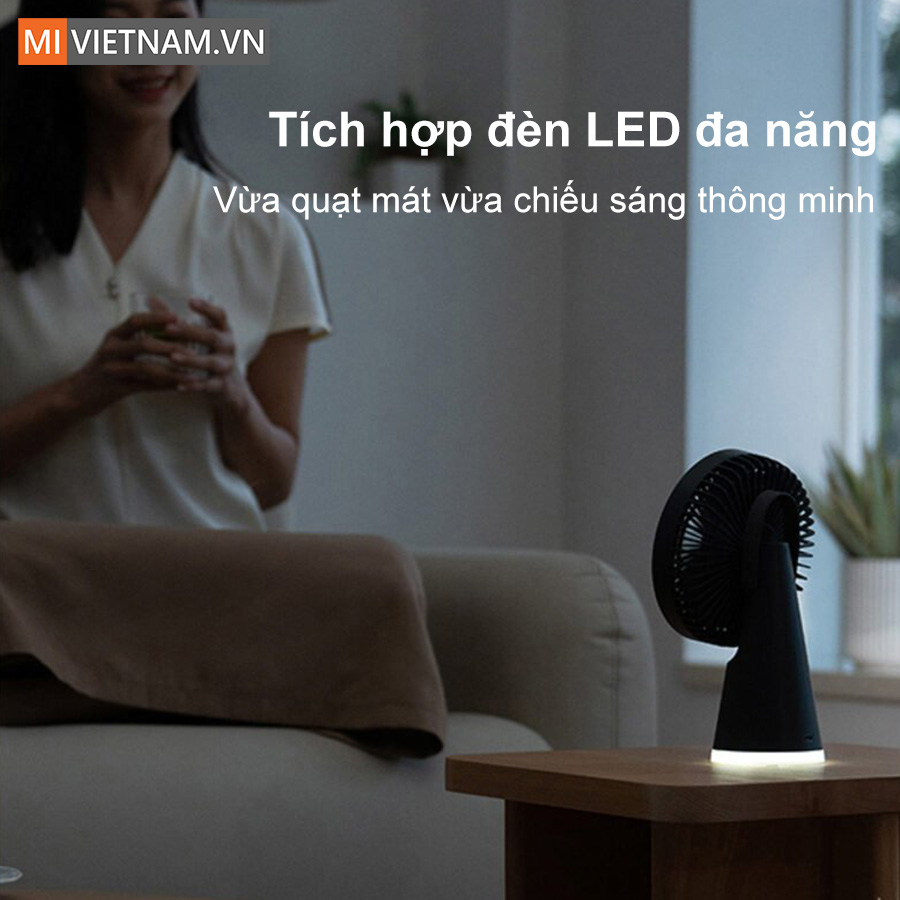 Quạt tích điện để bàn LUMIAS LM-36F - Hàng Chính Hãng 5 quạt tích điện để bàn Lumias LM-36F