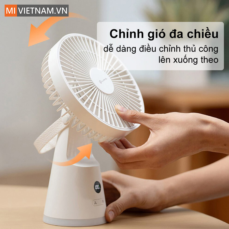 Quạt tích điện để bàn LUMIAS LM-36F - Hàng Chính Hãng 4 quạt tích điện để bàn Lumias LM-36F