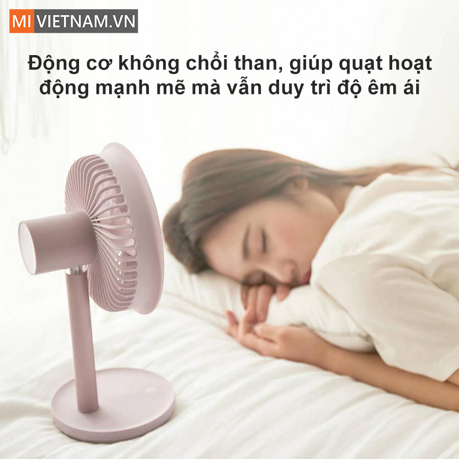 Quạt tích điện để bàn Mumuji F5 Plus 11 Quạt tích điện để bàn Mumuji F5 Plus
