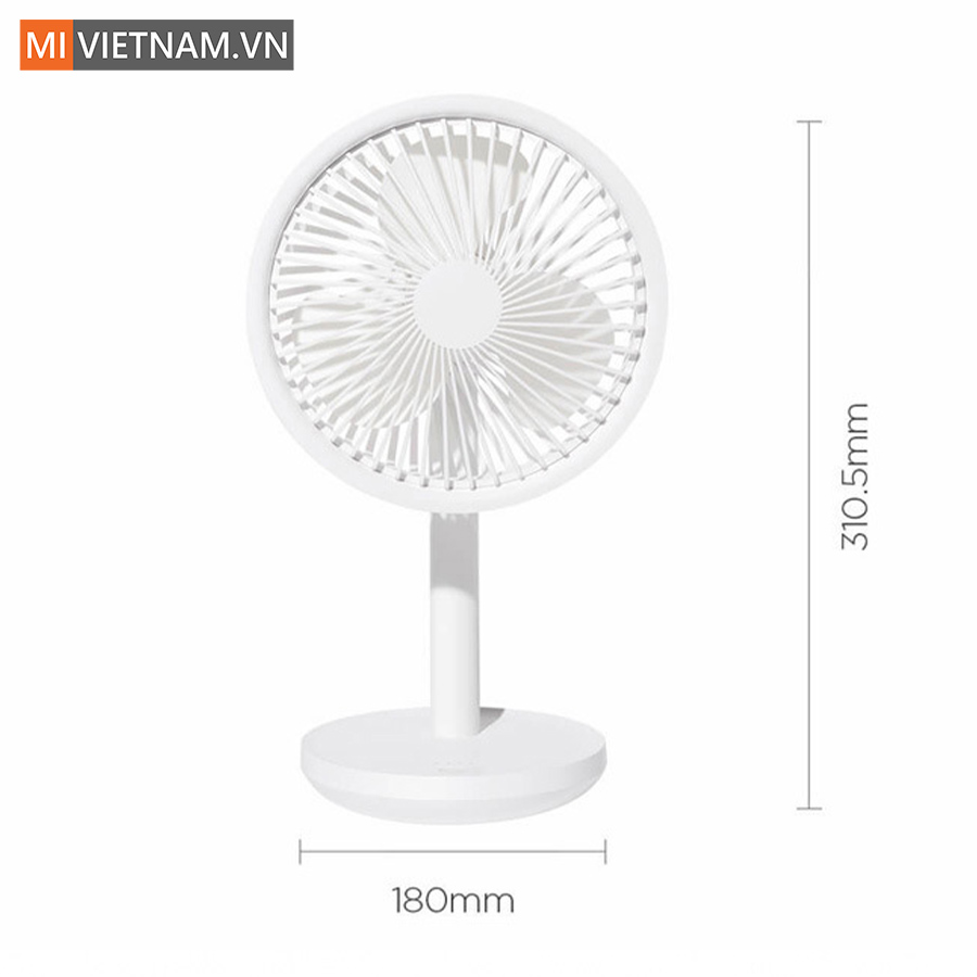Quạt tích điện để bàn Mumuji F5 Plus 12 Quạt tích điện để bàn Mumuji F5 Plus