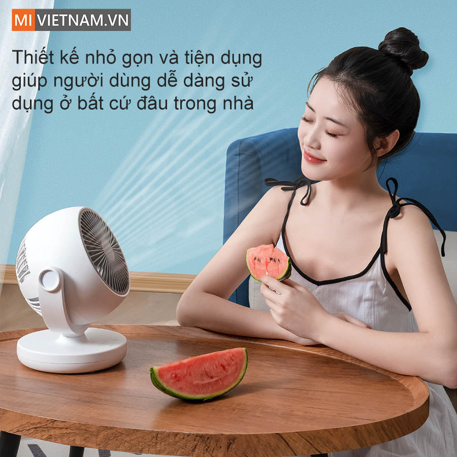 Quạt Tích Điện Mini Để Bàn Xiaomi Lydsto XD-ZMXHS02 9 Quạt Tích Điện Mini Để Bàn Xiaomi Lydsto XD-ZMXHS02