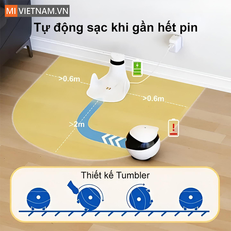 Robot Camera Giữ Nh&agrave; Enabot Ebo SE