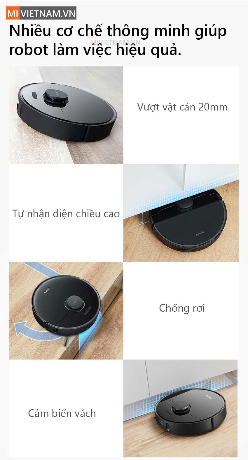 Robot Hút Bụi Lau Nhà Dreame Bot L10 Pro - Hàng Công Ty - Bản Quốc Tế 22 Robot Hút Bụi Lau Nhà Dreame Bot L10 Pro